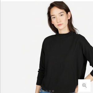 Everlane mock neck tee